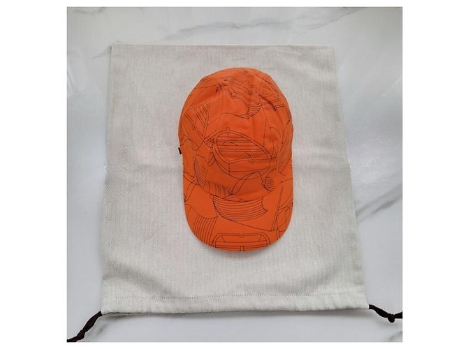 Hermès Thalassa Damenkappe Orange DXME - Ansicht 11