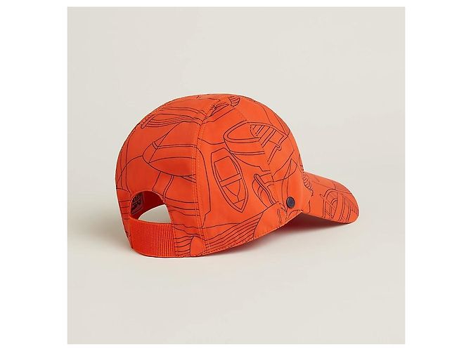 Hermès Thalassa Damenkappe Orange DXME - Ansicht 3