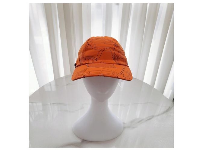 Hermès Thalassa Damenkappe Orange DXME - Ansicht 5