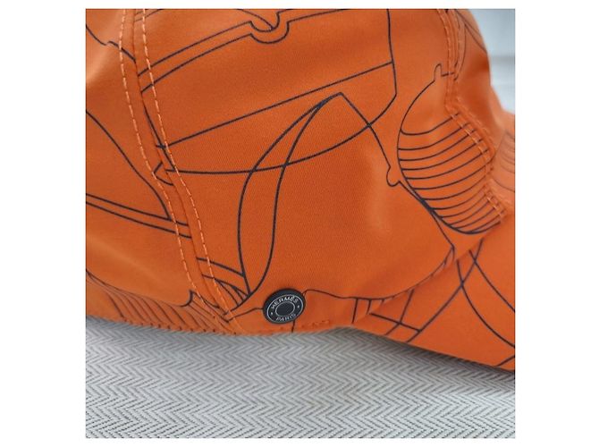 Hermès Thalassa Damenkappe Orange DXME - Ansicht 8