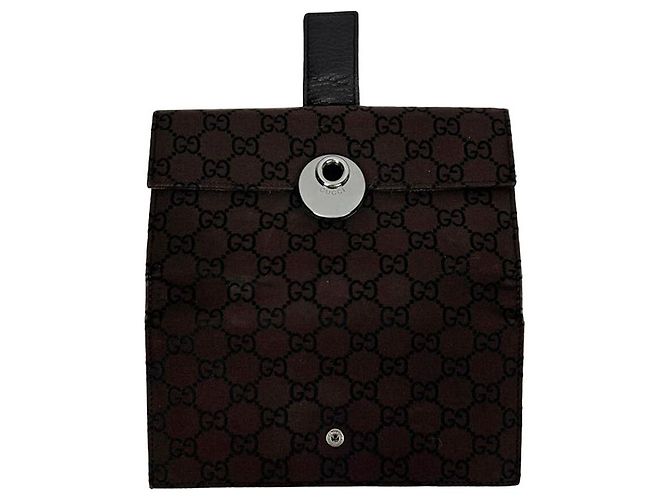Gucci Cartera Larga Ophidia Marrón Oscuro Castaño - vista 2