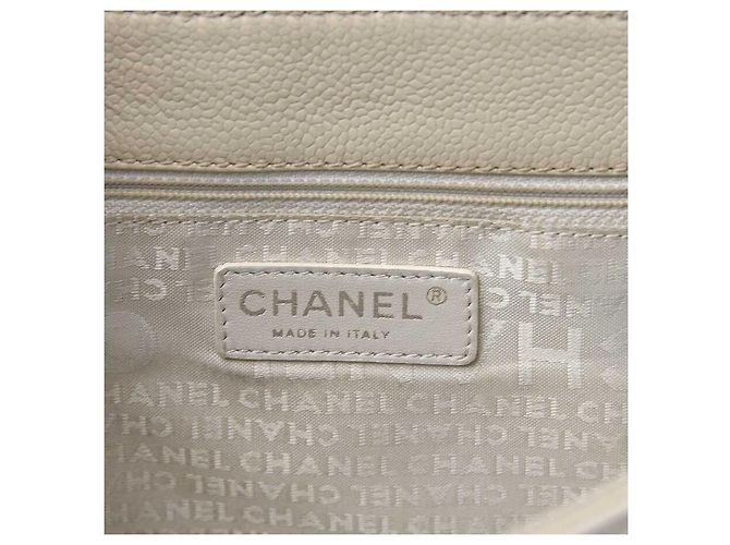 Chanel Caviar Stepp-Design Mademoiselle Umhängetasche Braun - Ansicht 11