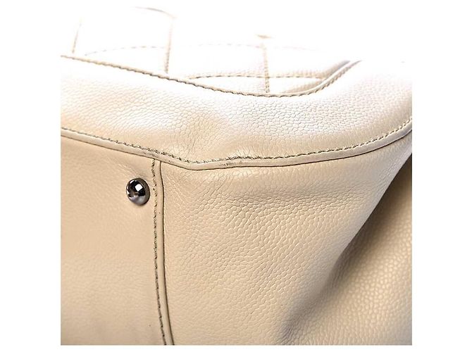 Chanel Caviar Stepp-Design Mademoiselle Umhängetasche Braun - Ansicht 7