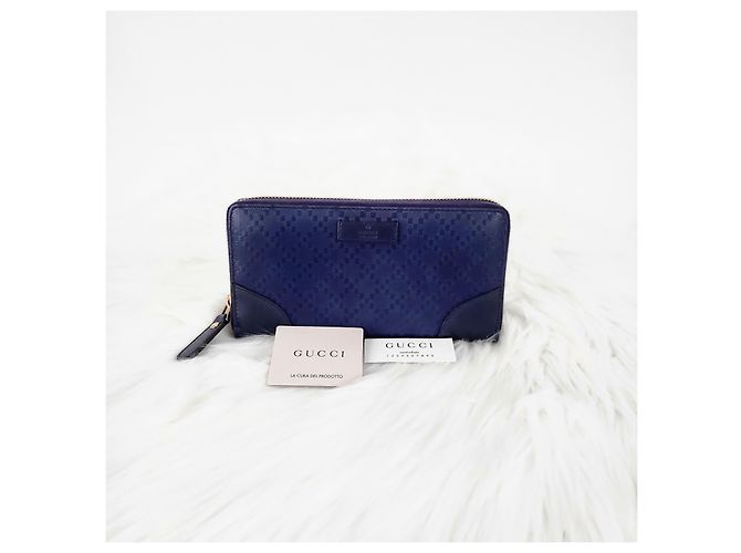 Gucci Cartera Diamond Azul - vista 10
