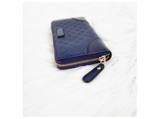 Gucci Cartera Diamond Azul - vista 6