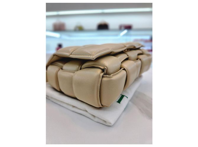 Bottega Veneta Borsa Cassette Imbottita Avena Donna Grado Marrone - vista 12