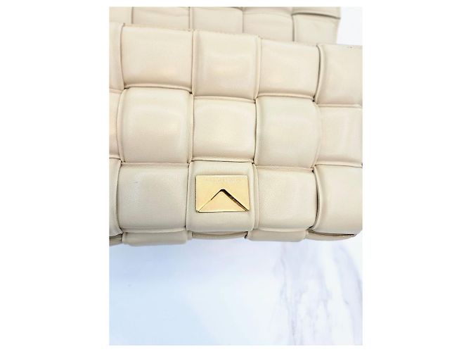 Bottega Veneta Borsa Cassette Imbottita Avena Donna Grado Marrone - vista 13