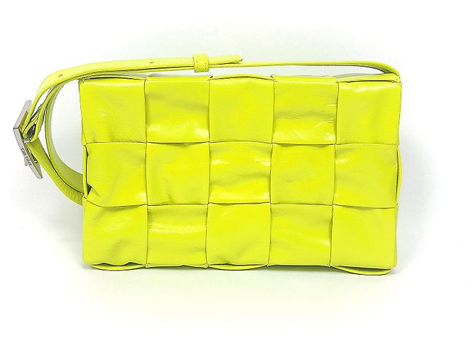 Bottega Veneta Borsa Cassette Stretch Verde - vista 2