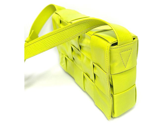 Bottega Veneta Borsa Cassette Stretch Verde - vista 3