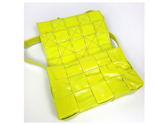 Bottega Veneta Borsa Cassette Stretch Verde - vista 7