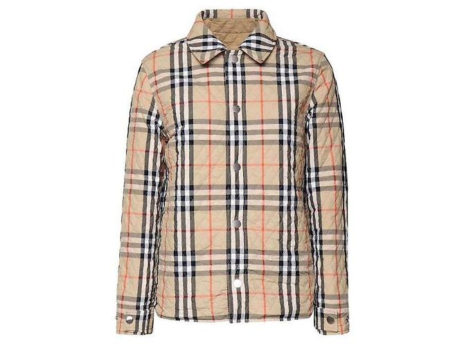 Burberry Wendbare gesteppte Nylonjacke Braun - Ansicht 6
