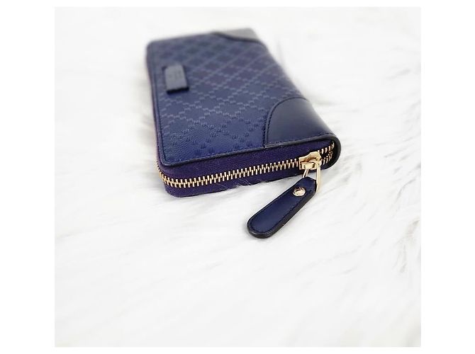 Gucci Diamante Long Wallet Blau - Ansicht 14