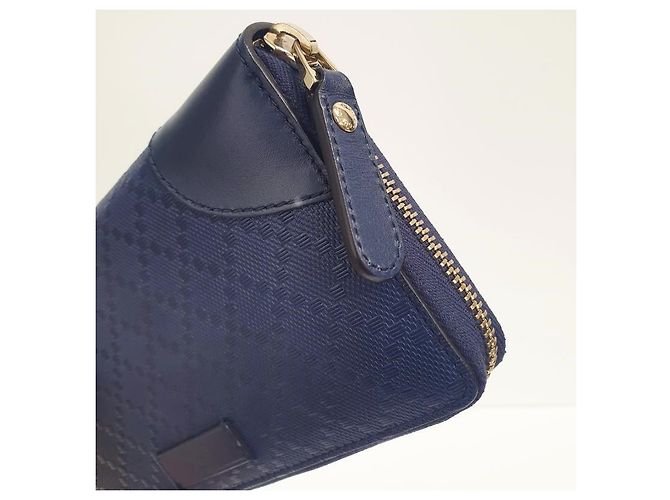 Gucci Diamante Long Wallet Blau - Ansicht 16