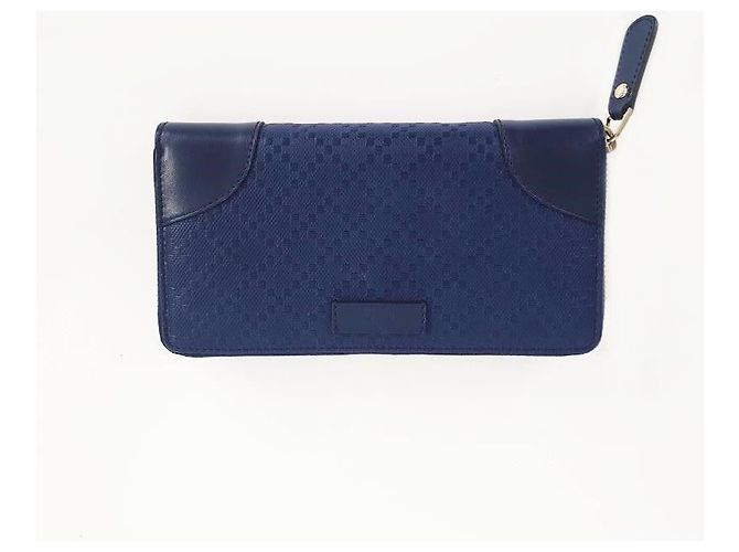 Gucci Diamante Long Wallet Blau - Ansicht 5