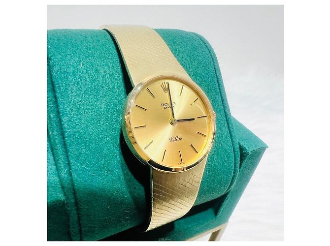 Rolex Reloj de mujer en oro amarillo Cellini Dorado - vista 2