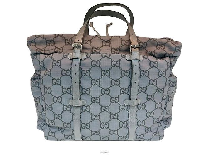 Gucci GG Ripsop Große Tragetasche Braun - Ansicht 2