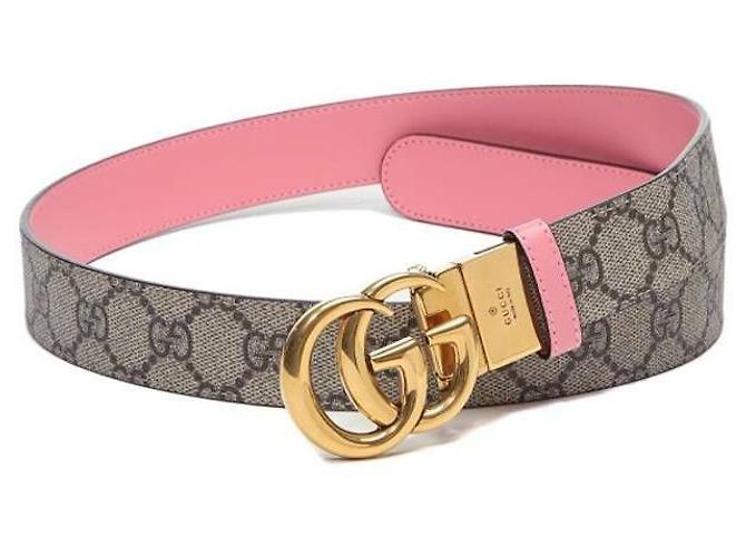Gucci Reversibler GG Marmont Gürtel Mehrfarben - Ansicht 4