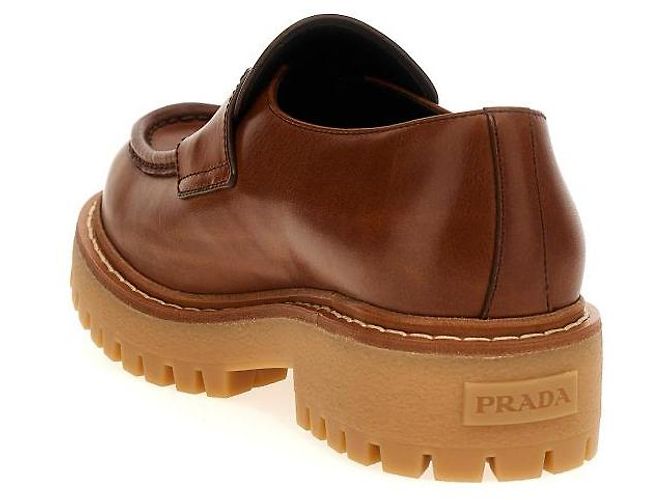 Prada Mocassini in pelle Multicolore - vista 6