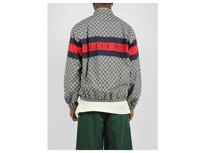 Gucci Giacca in cotone con stampa GG ZAPEV Multicolore - vista 5