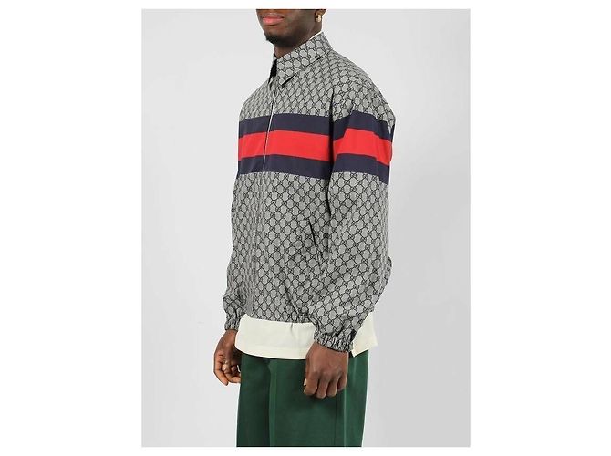 Gucci Giacca in cotone con stampa GG ZAPEV Multicolore - vista 7