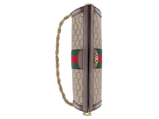 Gucci Borsa a Spalla Ophidia GG Supreme Multicolore - vista 8