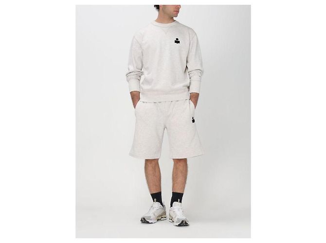Isabel Marant Pantaloncini con logo Bianco - vista 5