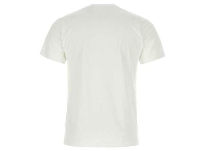 Burberry Kurzarm-T-Shirt mit gesticktem Logo Mehrfarben - Ansicht 5