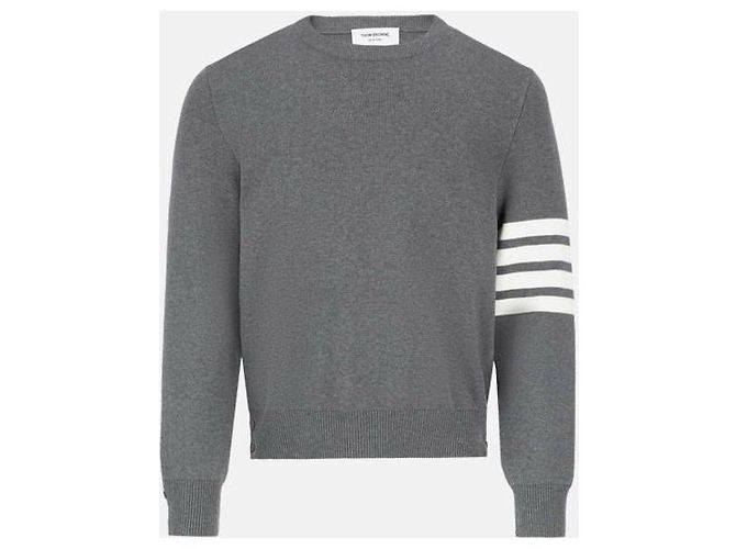 Thom Browne Bar Stripe Milano Stitch Knit - view 4