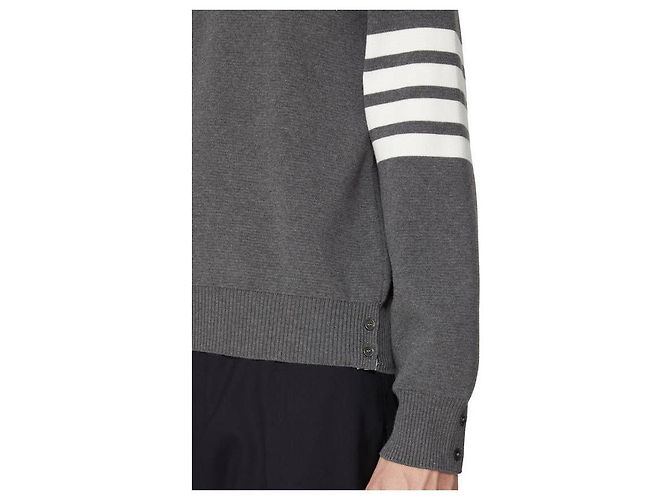 Thom Browne Bar Stripe Milano Stitch Knit - view 6