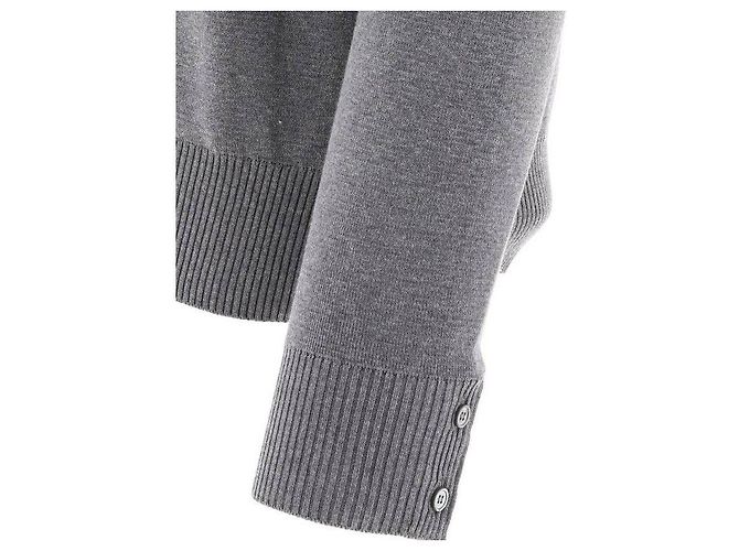 Thom Browne Streifen Milano Strickjacke Braun - Ansicht 7
