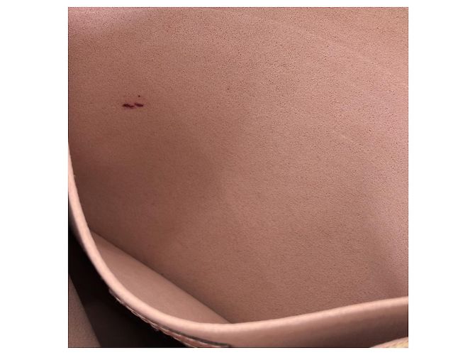 Louis Vuitton Pochette Monogram Daily Clutch Rose Pink Marron - vue 11