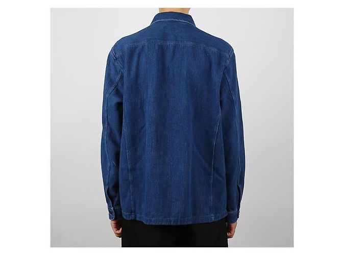 Tom Ford Chemise en denim bleu - vue 11