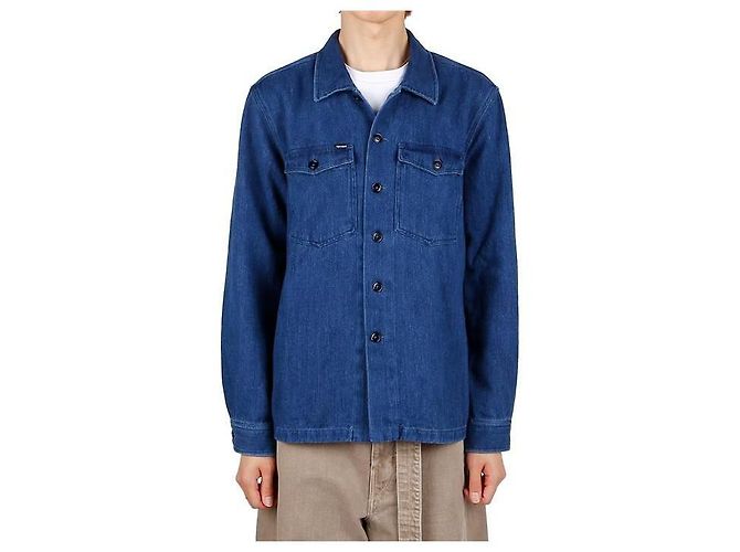 Tom Ford Chemise en denim bleu - vue 9