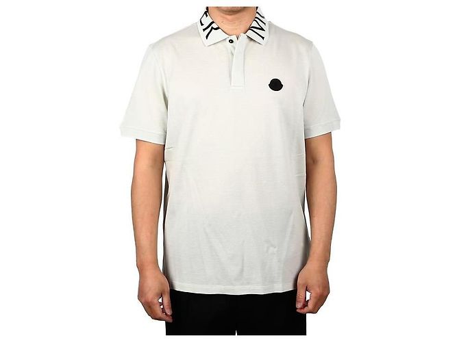 Camisa Polo com Logo Moncler - vista 5