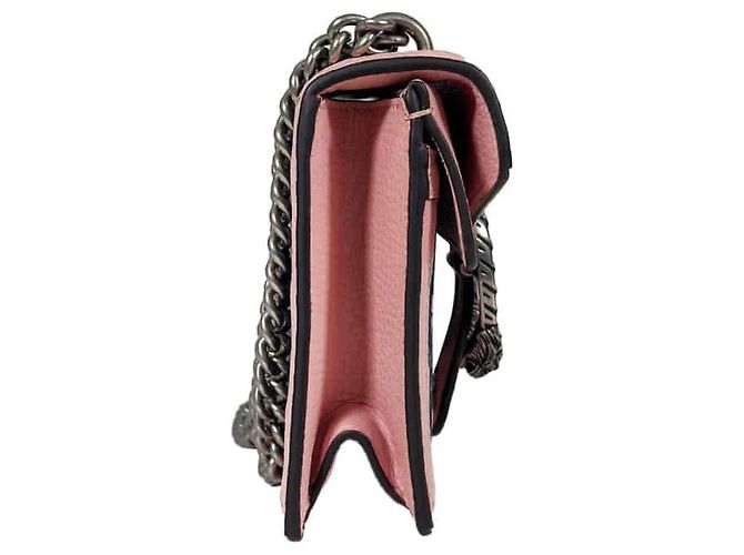 Gucci Borsa a tracolla piccola in denim floreale Dionysus Rosa - vista 5