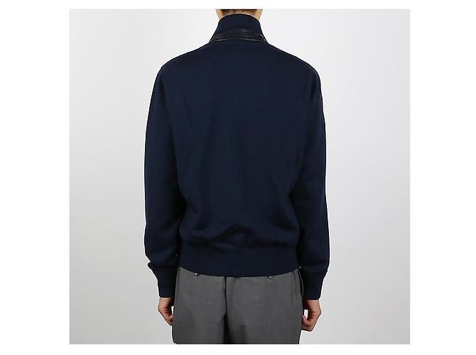 Tom Ford Blouson in nylon e piumino Blu - vista 4