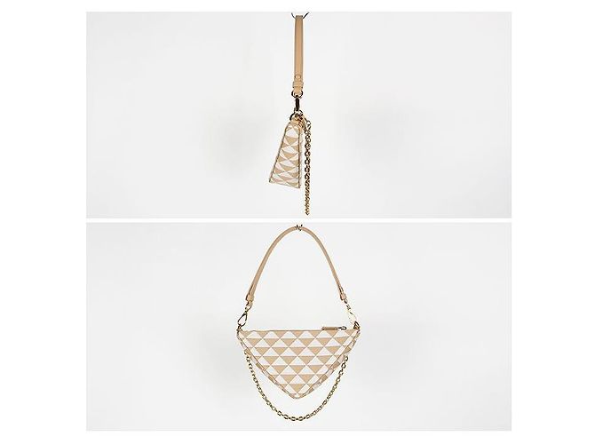 Prada Bestickte Mini-Tasche VDOM Braun - Ansicht 10