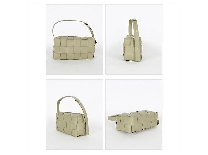 Bottega Veneta Borsa Cassette Brick Marrone - vista 6