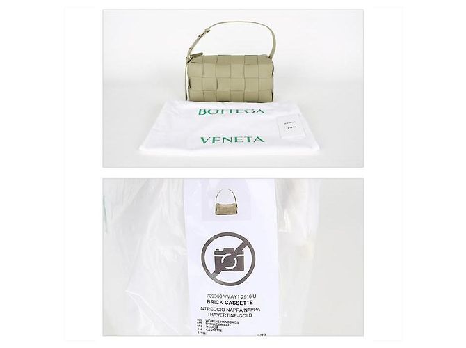 Bottega Veneta Borsa Cassette Brick Marrone - vista 8