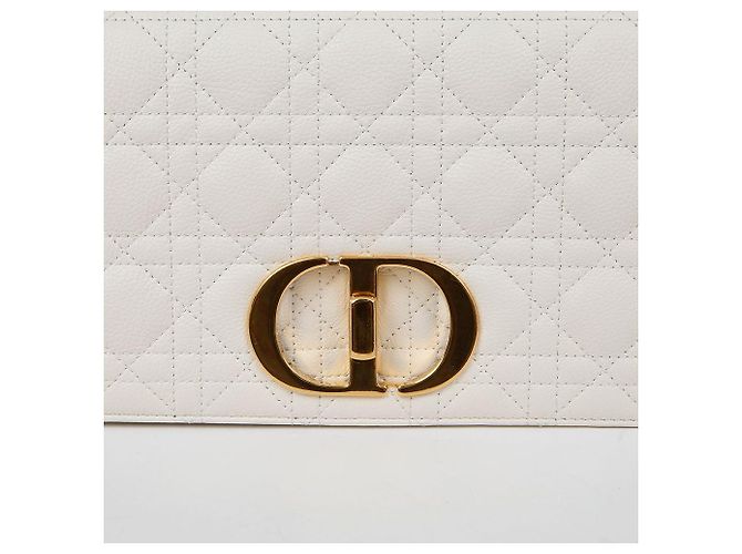 Dior Caro Medium Schulter-Crossbody-Tasche mit Kette Golden - Ansicht 3