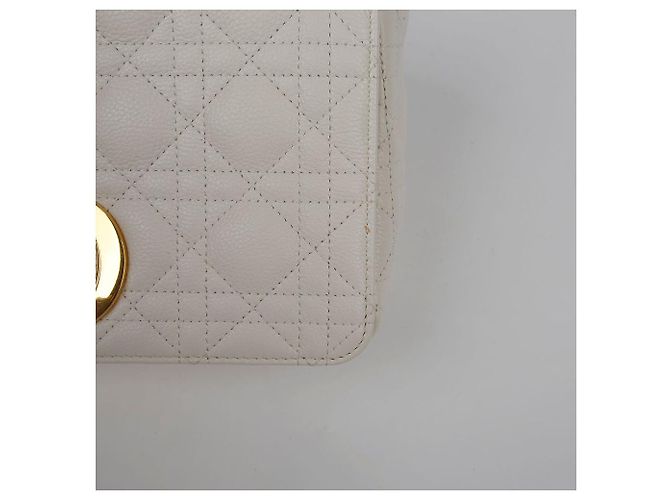 Dior Caro Medium Schulter-Crossbody-Tasche mit Kette Golden - Ansicht 4