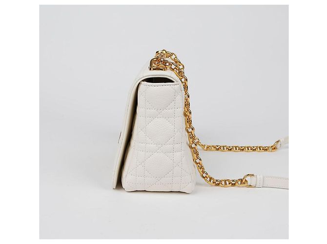 Dior Caro Medium Schulter-Crossbody-Tasche mit Kette Golden - Ansicht 6