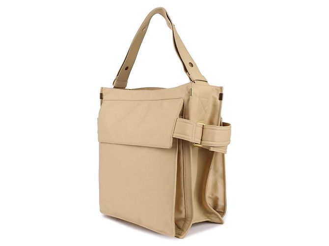 Burberry Borsa tote trench media Marrone - vista 4