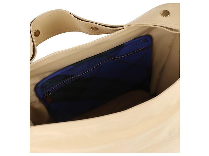 Burberry Borsa tote trench media Marrone - vista 8
