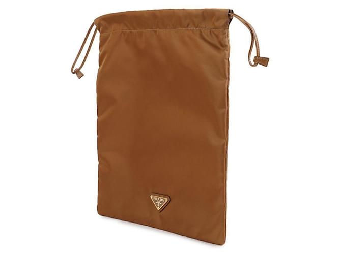 Prada Nylon-Etui Braun - Ansicht 4