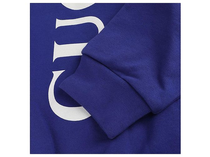Gucci Moletom com logo Azul - vista 6