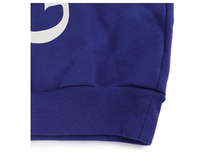 Gucci Moletom com logo Azul - vista 7