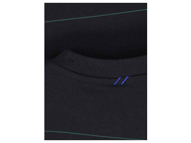 Burberry Gestreiftes Baumwoll-T-Shirt Mehrfarben - Ansicht 7