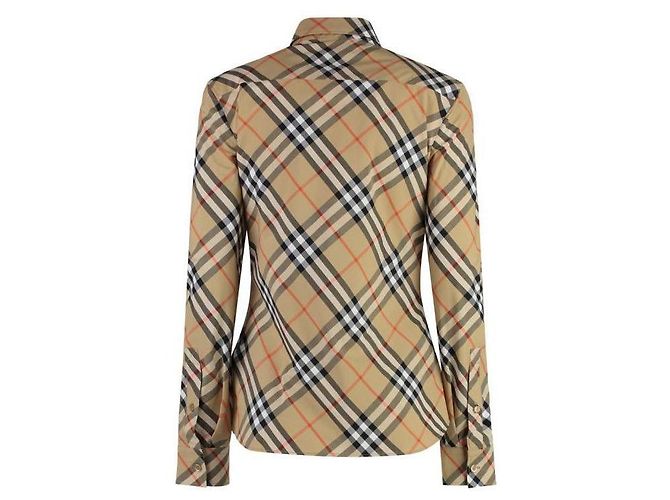 Burberry Karo-Baumwollhemd Mehrfarben - Ansicht 5