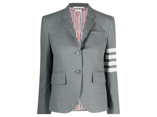 Thom Browne Sportjacke mit hohem Armloch aus Plain-Weave - Ansicht 4
